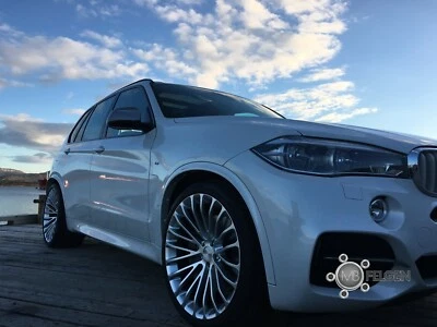 Sommeradsatz Breyton LS Hyper Silver 10+11,5x21 Zoll BMW X5 F15 X6 F16 + RDK - Bild 1 von 4