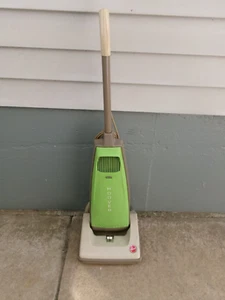 Vintage Hoover Dial-A-Matic Model 1149 Upright Vacuum Cleaner Green - Picture 1 of 23