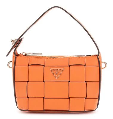 GUESS Maylee Mini Hobo Bag Umhängetasche Handtasche Tasche Orange orange Neu - Bild 1 von 3