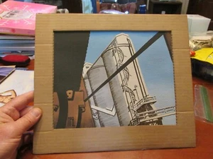 ORIG VTG ART PAINTING Wm. P Brown WPB BRICK REFRACTORY HARBESON WALKER,PA,1952 - Picture 1 of 2