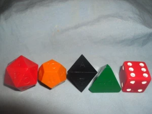 VINTAGE/KOMPLETTES WÜRFELSET 1. GENERATION VON THE ARMORY (SELTEN VON 1979 & NM!!) - Bild 1 von 9