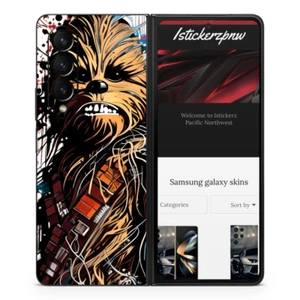 Samsung Galaxy Z Fold 3, 4 Vinyl Skin Chewy - Picture 1 of 1