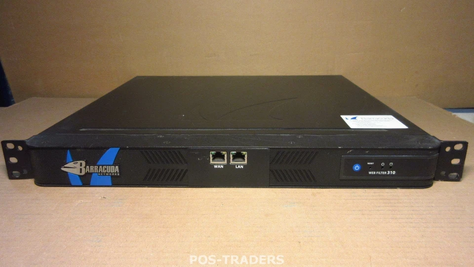 Barracuda Web Filter 310 Firewall System Network Ethernet Appliance BYF310a - Image 1 of 4
