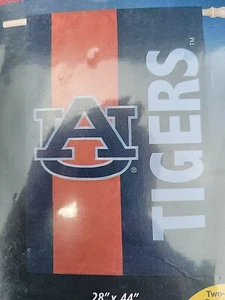 Auburn Tigers Decorative Collegiate Applique Team Flag 28" x 44" New - Picture 1 of 4