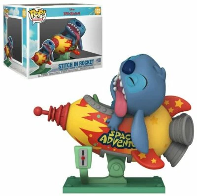Disney Lilo y Stitch - Puntada En Rocket 9.5cm Pop Rides Figura Vinilo Funko 102 - Imagen 1 de 3