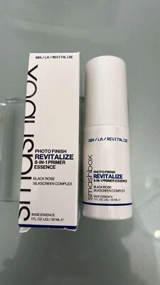 Smashbox Photo Finish Revitalize 8 in 1 Primer Base Essence Black Rose 30ml Auth - Image 1 of 4