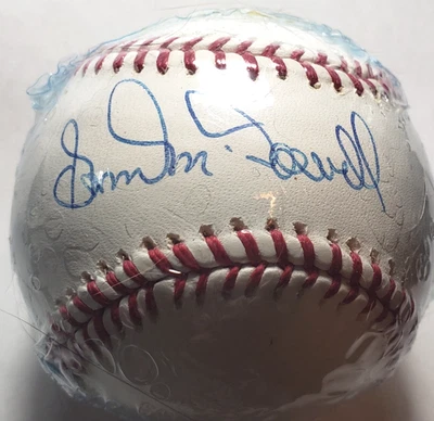 Sam McDowell Cleveland Indians  In-Person Signed Selig OML Baseball - Image 1 of 4