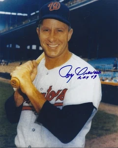 Autogramm 8x10 Roy Sievers Washington Senators 1st Baseman/Outfielder (d 2017) - Bild 1 von 1