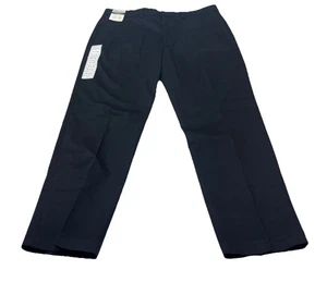 Haggar Herren Straight Fit Performance Khaki Schwarz Größe 34W x 29L - Bild 1 von 9