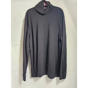 Croft & Barrow Classic Fit XTRA Soft Interlock Rollkragen anthrazit Gr. L - Bild 1 von 14