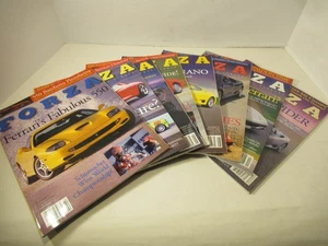 Vintage Lot 8 Forza Ferrari Magazine Full Year 2001 # 27,28,29,30,31,32,33,34 - Picture 1 of 11