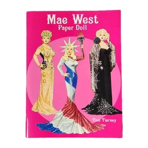 Mae West Paper Doll Costumes Tom Tierney Dover Old Hollywood Broadway Actress - Picture 1 of 5