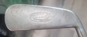 Antique Vintage Jack Dingwall Stanton Heights CC Hickory Wood Shaft Golf Putter - Picture 1 of 7