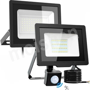 Foco exterior LED inundador faros 30W-200W con detector de movimiento lámpara de jardín - Imagen 1 de 21