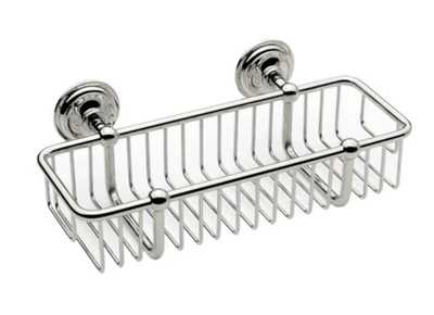 Ginger Motiv London Terrace 系列 10 英寸浴室收纳盒镀铬 — 第 1/4 张图片