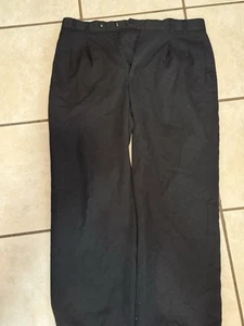 Cutter & Buck Men's Polyester Black Dress Pants 33x32 - Picture 1 of 5