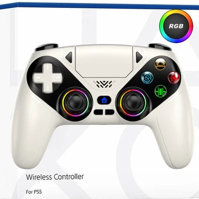 Wireless Controller For Sony PS5 DualSense PlayStation 5 RGB Gamepad BRAND NEW