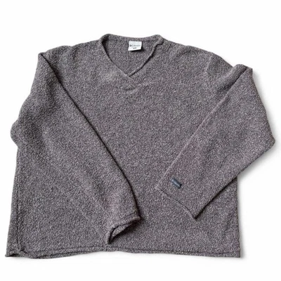 Columbia Sportswear 女式毛衣紫色 V 领户外长袖 L 码 — 第 1/4 张图片