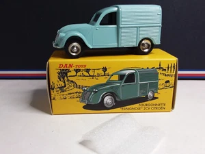 DAN TOYS 1/43 #021 CITROEN 2CV FOURGONNETTE ESPAGNOLE NEUF BOITE cha - Picture 1 of 5