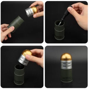 3PCS M433 Dummy Grenade Model Props ABS Storage Case Military Collection Toys - Picture 1 of 12