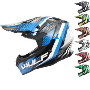 Wulfsport Iconic Motocross Helmet MX Enduro Trail Quad Bike Crash Lid ACU Gold - Picture 1 of 51