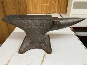 Antique Peter Wright 168lb/ 177lb England Blacksmith Anvil -Vise tool  L@@K!!!!! - Picture 1 of 8