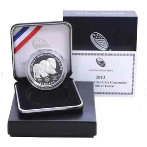 2013-W $1 Girl Scouts USA Commemorative Silver Dollar PROOF OGP - U2672 - STOCK - Picture 1 of 1