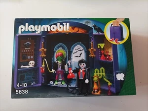 SET MALETIN PLAYMOBIL 5638 HALLOWEEN CASA ENCANTADA MONSTERS VAMPIROS.NUEVO - Imagen 1 de 2