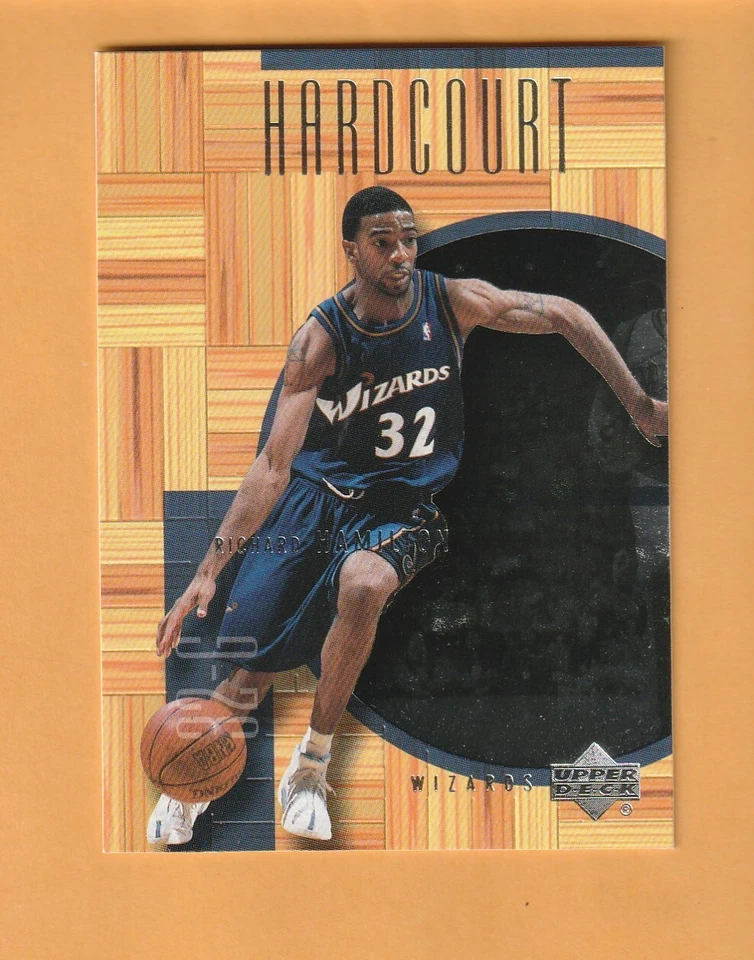 Richard Hamilton Washington Wizards 2000-01 Upper Deck Hardcourt #60 7K - Image 1 of 2