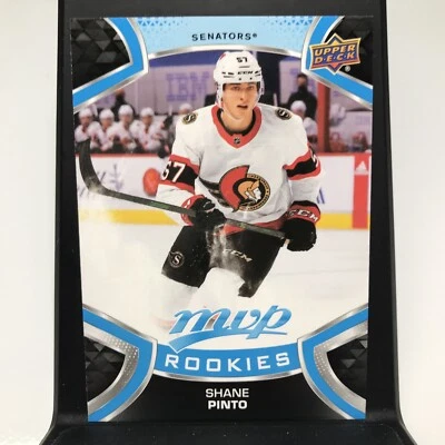 SHANE PINTO 2021-22 UD MVP ROOKIE CARD #236 SENATORS RC - Image 1 of 2