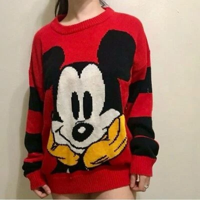 SUÉTER DE COLECCIÓN AÑOS 80 Mickey Mouse Mickey & Co  Foto 1 de 4