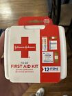 Johnson & Johnson First Aid To Go! Portable Mini Travel Kit two 5-by-7.75-12pc