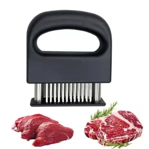 Retractable Meat Tenderizer 48 Blades Kitchen Cooking Steak Hammer Pounder Tools - Picture 1 of 8