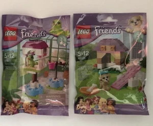 LOTE DE 2 MINIFIGURAS LEGO FRIENDS 41024 Y 41025 BOLSAS DE POLIETILENO NUEVAS - Imagen 1 de 2