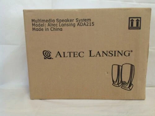 Altec Lansing ADA215 Multimedia Computer Speakers - NEW IN BOX AND SEALED. - Image 1 of 1
