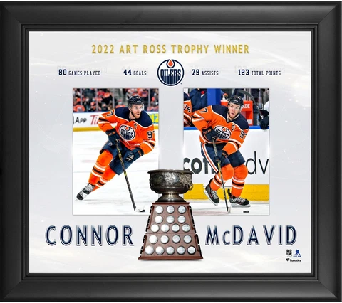 Connor McDavid Oilers Player Plaques and Collage Cover