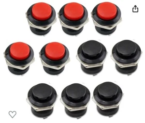 AuSL Momentary On/Off Push Buttons Horn Switch for Car Auto - Picture 1 of 4