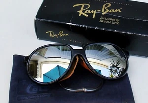 Vintage B&L Ray Ban Cats 7000 Glacier Ski Arctic G31 Full Mirror Sunglasses - Picture 1 of 11