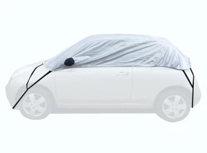 Half Size Car Cover fits Nissan Micra K13 2010-2016 - Picture 1 of 5