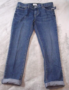 Old Navy Mädchen Medium Wash Boot Cut Jeans verstellbare Taille Größe 16 - Bild 1 von 8