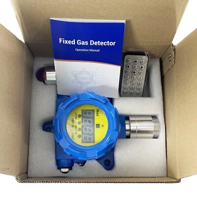 VTSYIQI Hydrogen Sulfide Gas Detector H2S Gas Detector H2S Monitor Analyzer 0-1000PPM