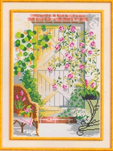 DMC Orginal  14CT  cross stitch kits "Garden"-19cm*29cm - Picture 1 of 1