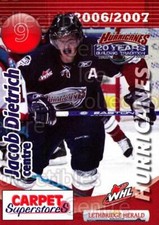2006-07 Lethbridge Hurricanes #7 Jacob Dietrich