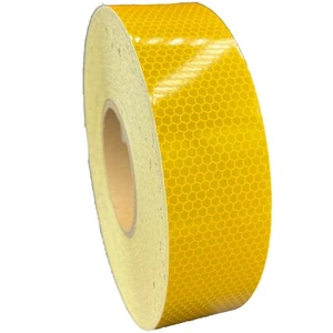 Cinta Reflectante Amarilla 2" ULG Ultra Flexible Alta Intensidad Nikkalite Tipo 3 DOT - Imagen 1 de 9