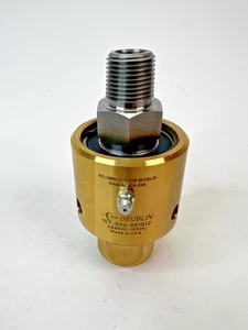 Unión Rotaria Deublin 157-000-001012 1/2"-14 NPT Hecho a Mano Derecha en EE. UU. - Imagen 1 de 9
