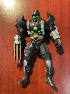 CHAP MEI Stellar Force ROBOTIC WARRIOR Black 4.5" Action Figure 1996 - Picture 1 of 2