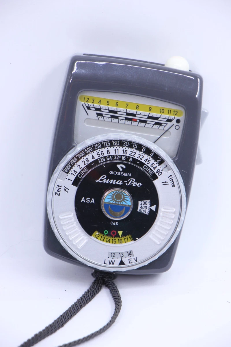 西ドイツ製 GOSSEN LUNA-pro 露出計 中古品 西ドイツ製 GOSSEN LUNA-pro 露出計 中古品 Gossen Luna-Pro