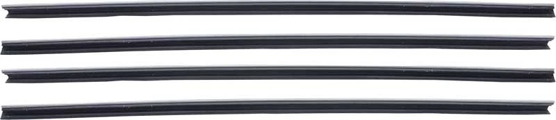 1963-66 Plymouth Valiant; Porta e quarto de vidro conjunto de tiras climáticas; 2 portas - Imagem 1 de 1