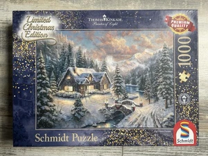 Schmidt Spiele Puzzle 1000 Teile Weihnachten Landschaft Limited Edition - Bild 1 von 2