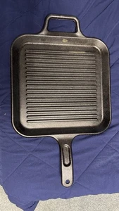 Lodge Gusseisen Vierkant Grill Pfanne P12SGR 12" Quadrat USA - Bild 1 von 10